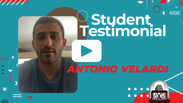 Student Testimonial: Antonio Velardi